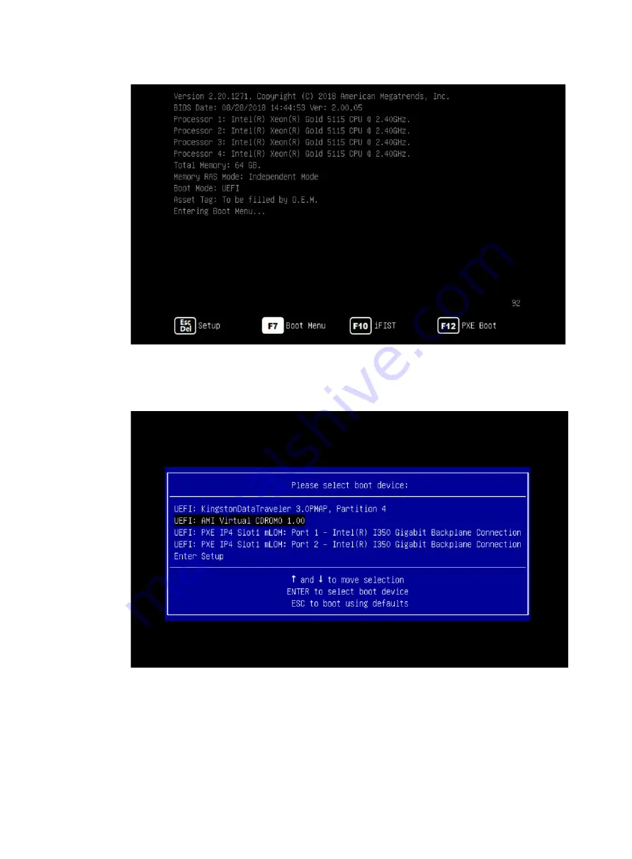 H3C UniServer R4900 G5 Operating System Installation Manual Download Page 20