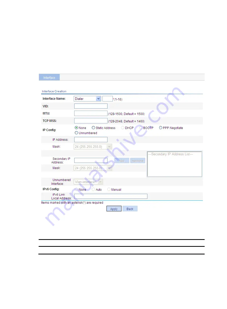 H3C WA2612-AGN Web-Based Configuration Manual Download Page 67