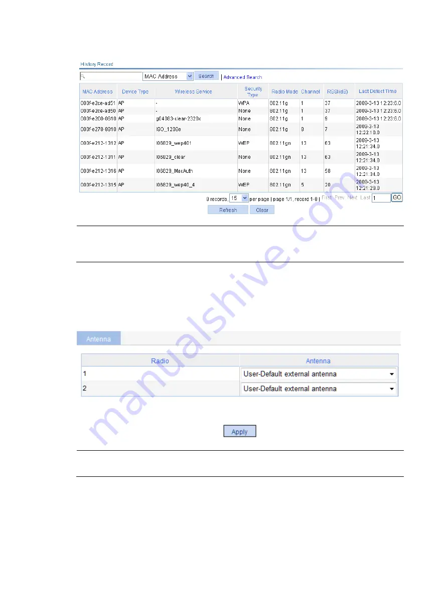 H3C WA2612-AGN Web-Based Configuration Manual Download Page 205