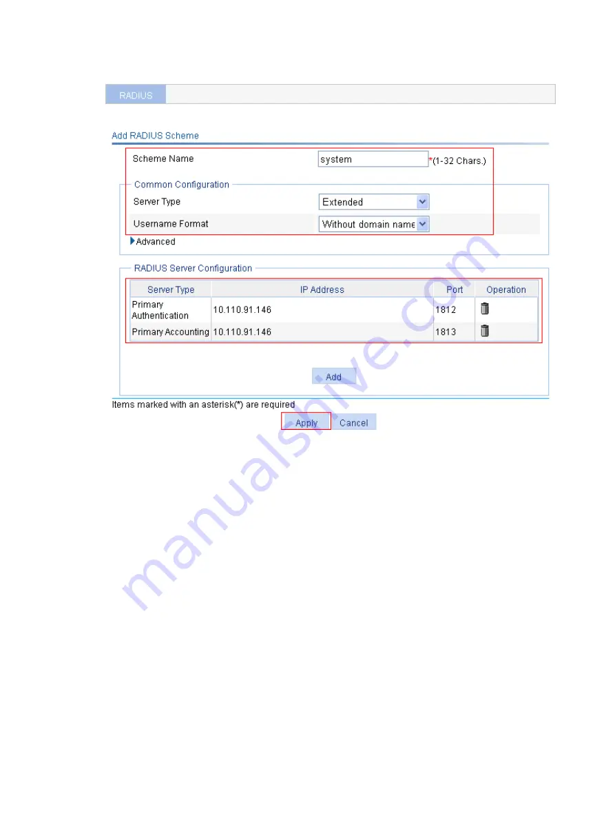 H3C WA2612-AGN Web-Based Configuration Manual Download Page 227