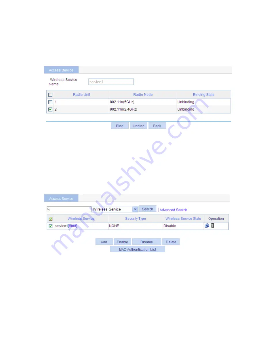 H3C WA2612-AGN Web-Based Configuration Manual Download Page 297