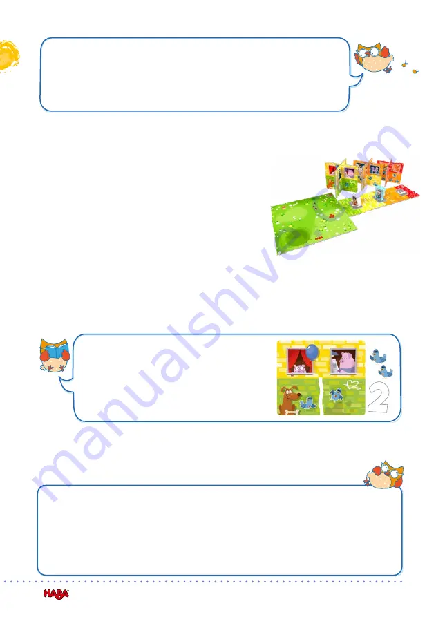 Haba My Very First Games Rhino Hero Junior Rulebook Download Page 6