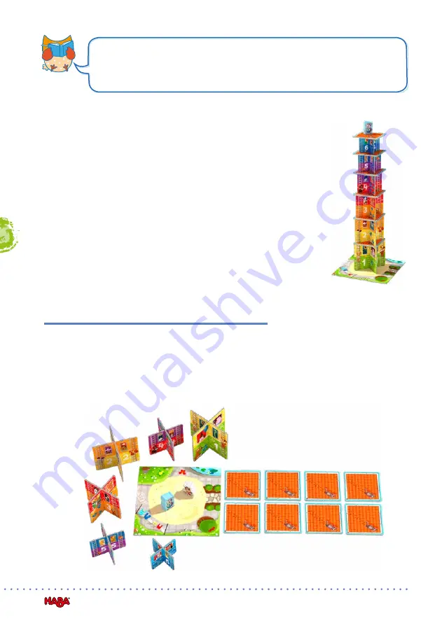 Haba My Very First Games Rhino Hero Junior Rulebook Download Page 22