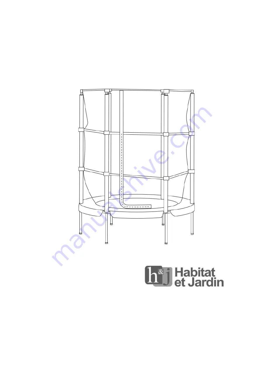 habitat et jardin 1210 102999 Manual Download Page 1