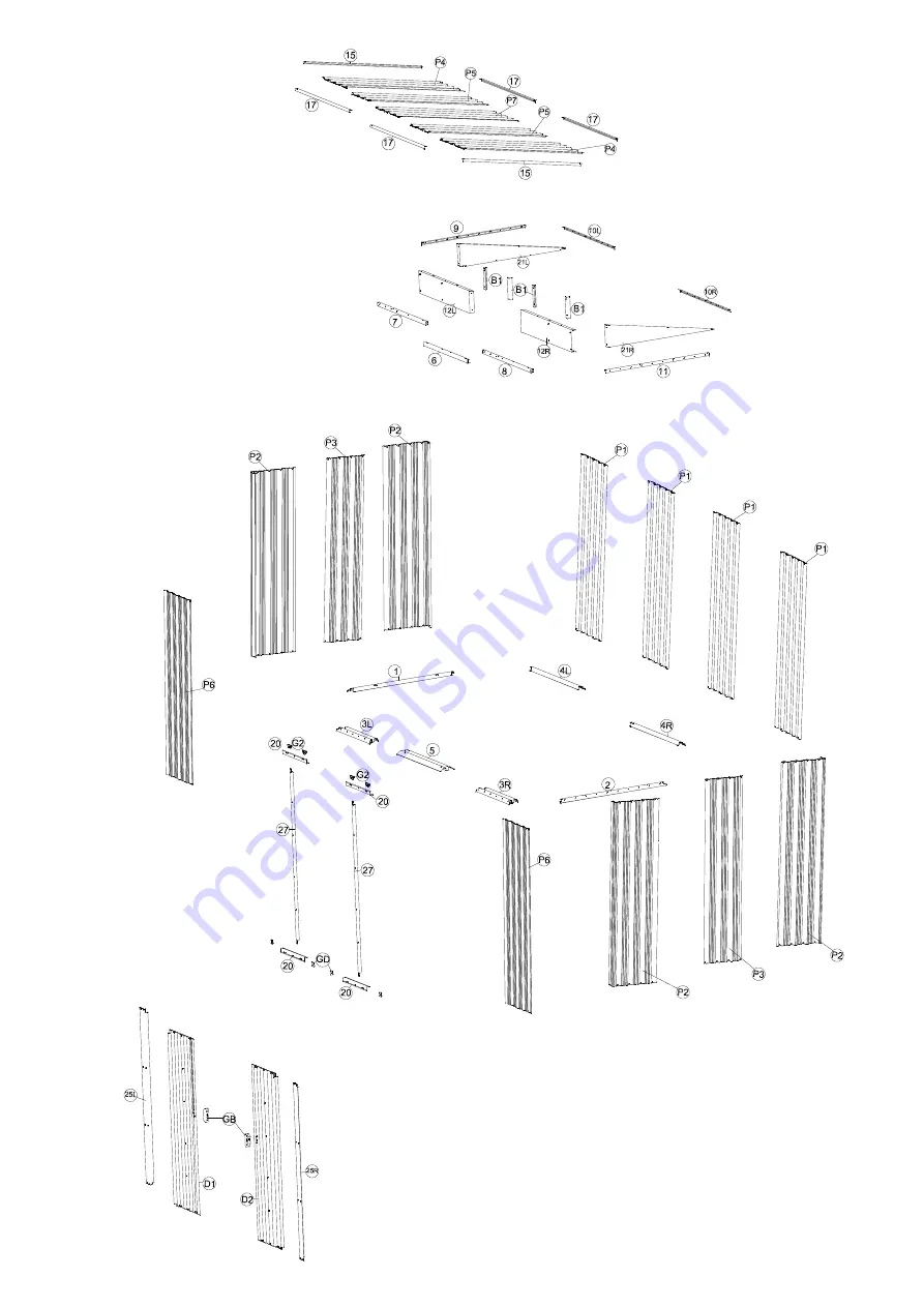 habitat et jardin Vegas 938 52409 Скачать руководство пользователя страница 4