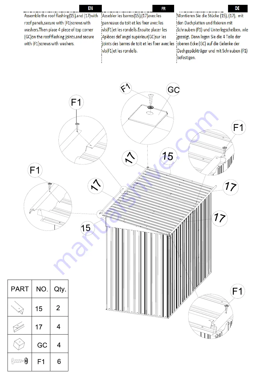 habitat et jardin Vegas 938 52409 Скачать руководство пользователя страница 15