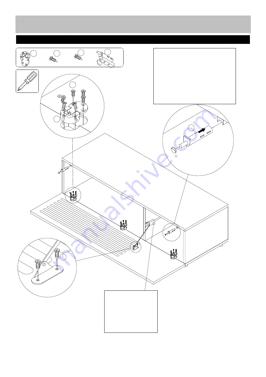 Habitat ALTON-LA-SS15-A Assembly Instructions Manual Download Page 7