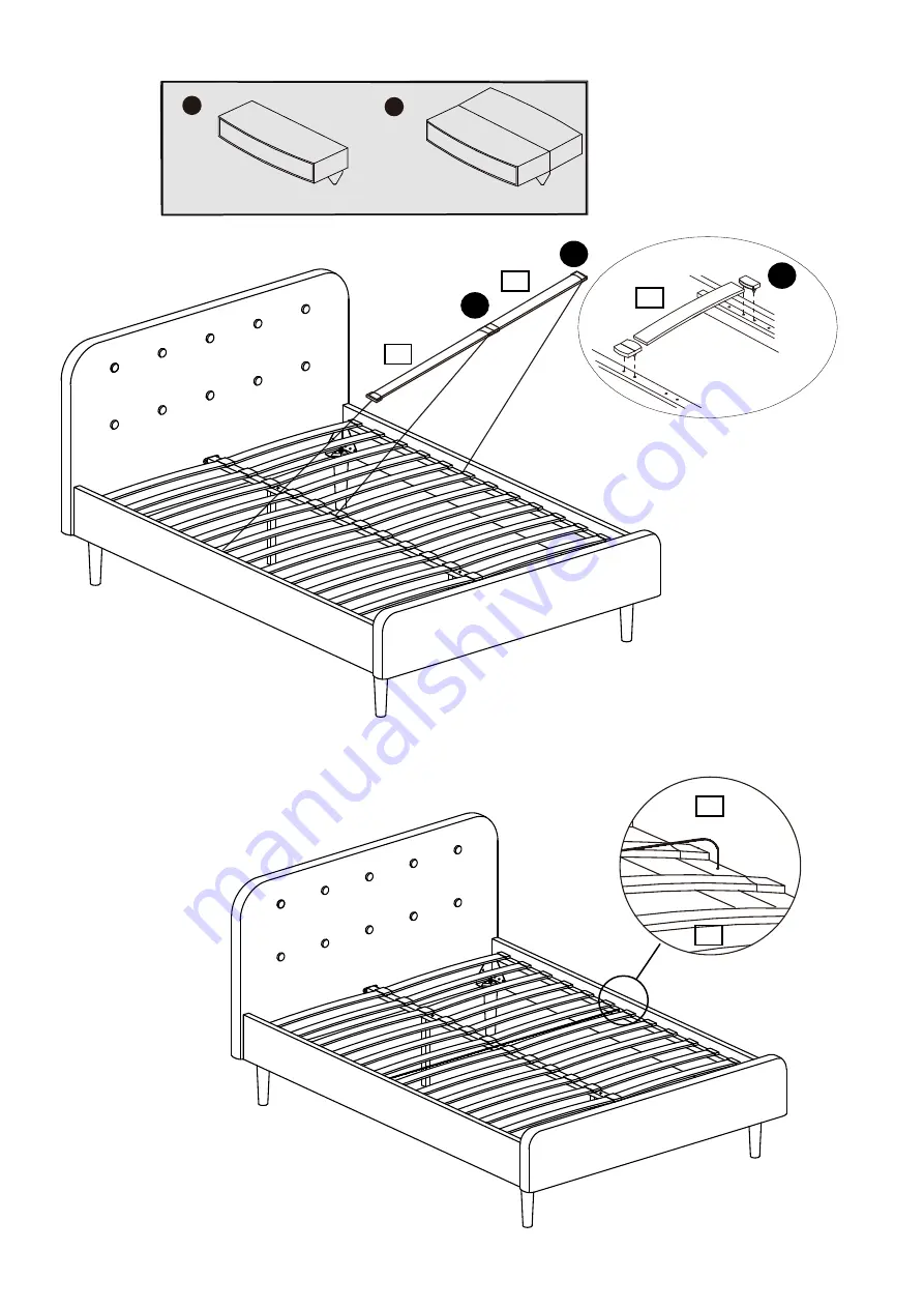 Habitat Aspen Bed 735/3798 Manual Download Page 7