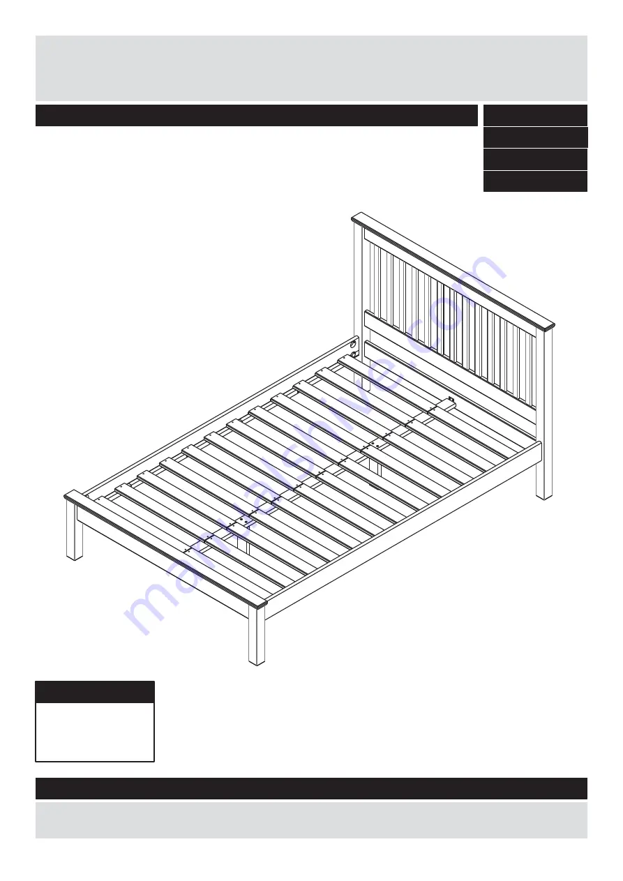 Habitat Aspley 481/9651 Assembly Instructions Manual Download Page 1