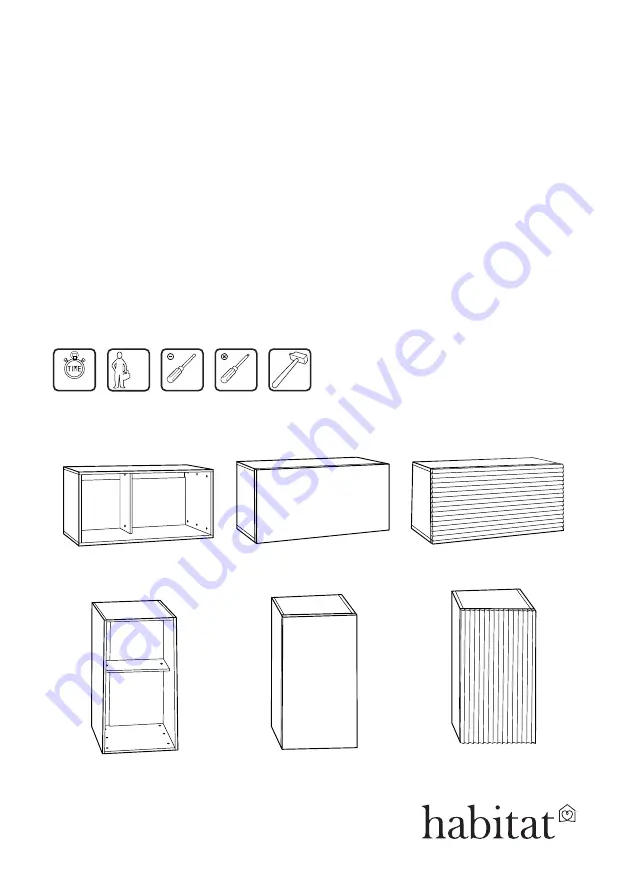 Habitat Bocksey 902196 Manual Download Page 1