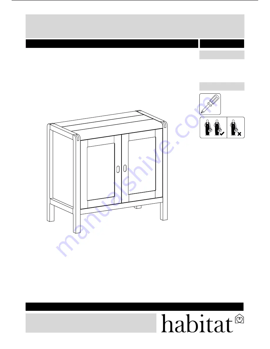 Habitat BORD-CO-SS15-A Assembly Instructions Manual Download Page 1