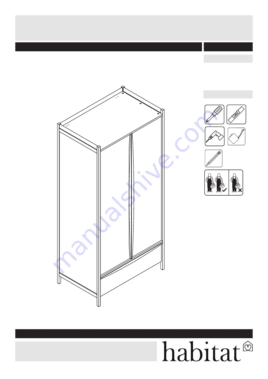 Habitat DERW-WR-SS20-A Скачать руководство пользователя страница 1