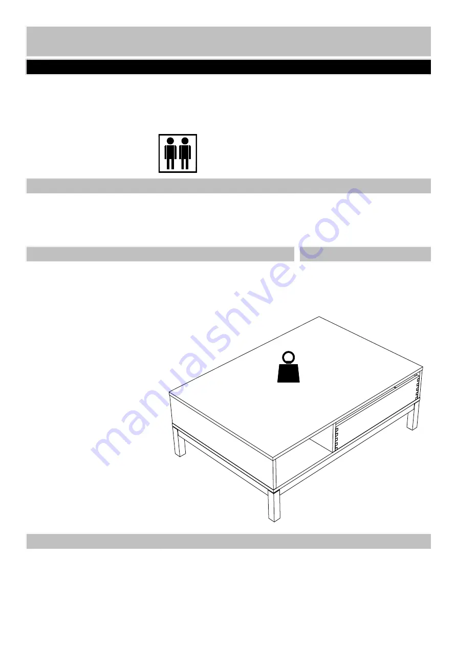 Habitat ELDER-CT-SS15-A Assembly Instructions Manual Download Page 2