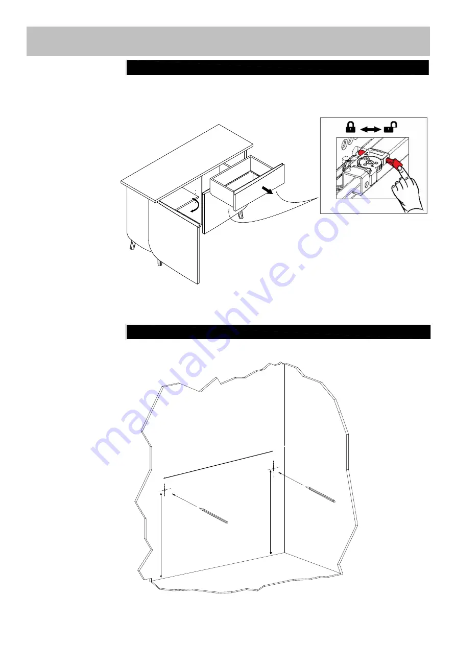 Habitat Etta Sideboard Assembly Instructions Manual Download Page 6