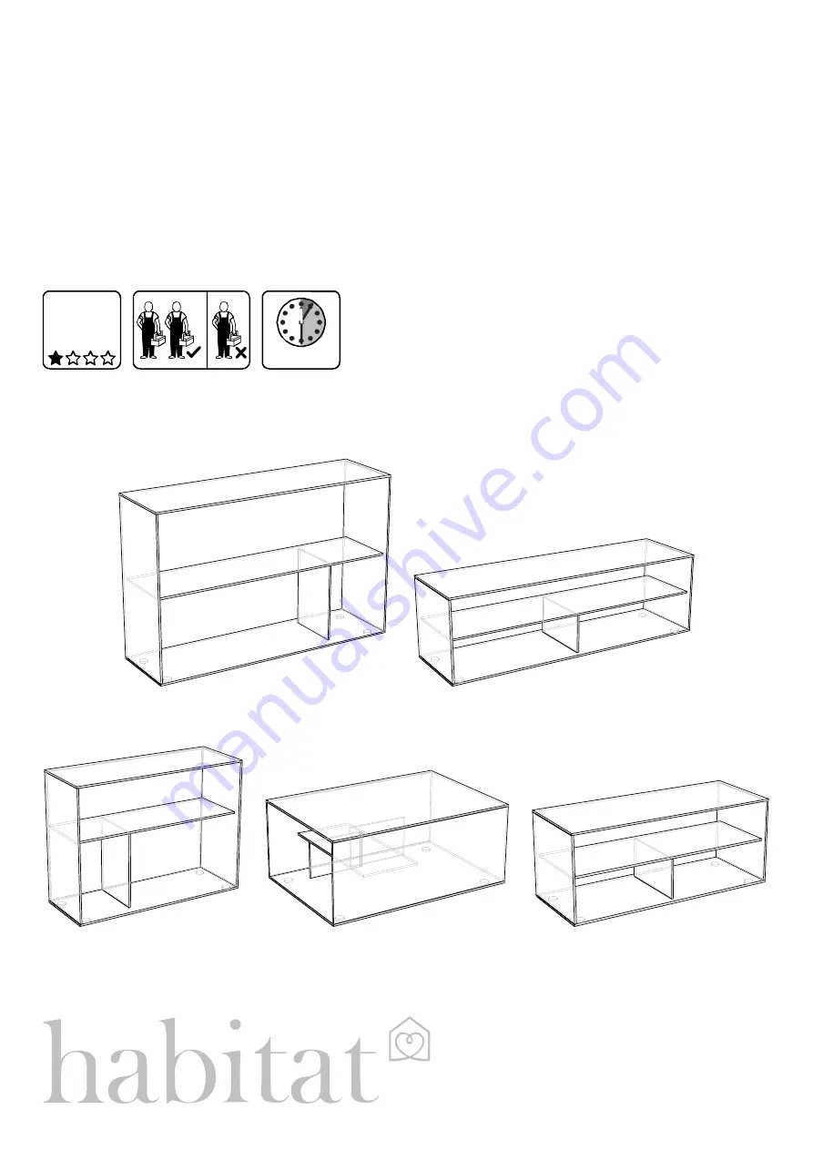 Habitat GEM 983 800 Manual Download Page 1