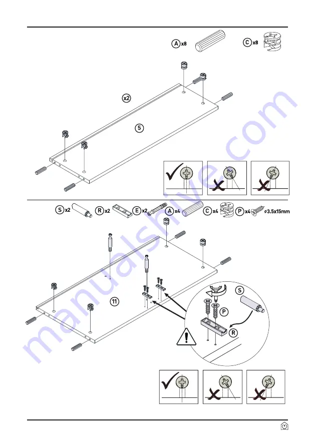 Habitat Genna 803457 Assembly Instructions Manual Download Page 18