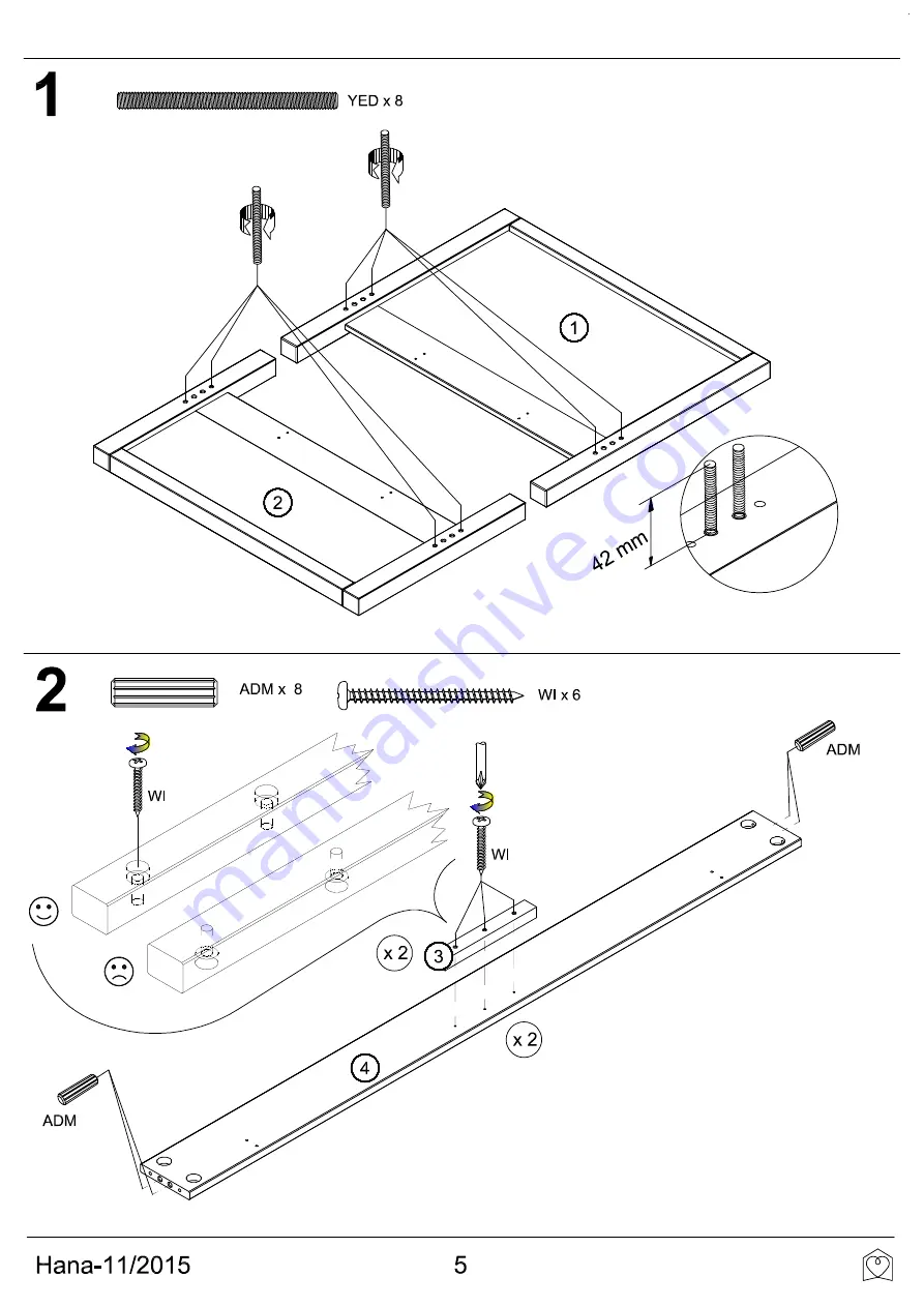 Habitat Hana 806242 Скачать руководство пользователя страница 6