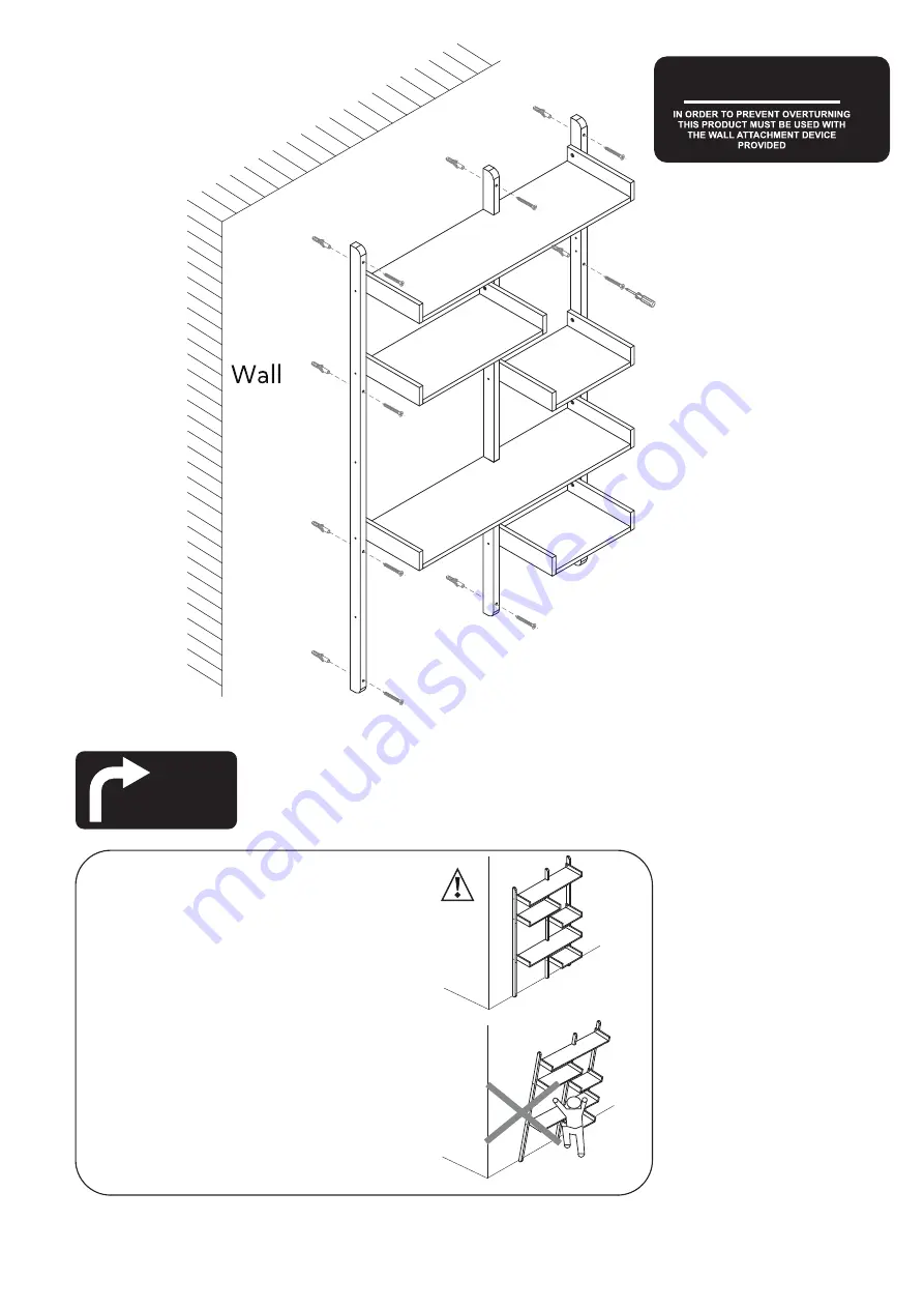 Habitat JESSIE 318/5939 Assembly Instructions Manual Download Page 8