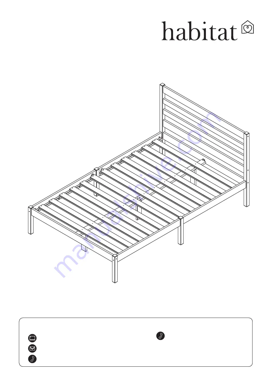 Habitat Kaycie Manual Download Page 1