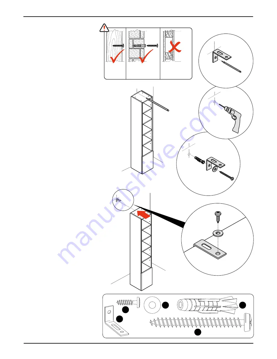 Habitat Kubrik 902507 Assembly Manual Download Page 14