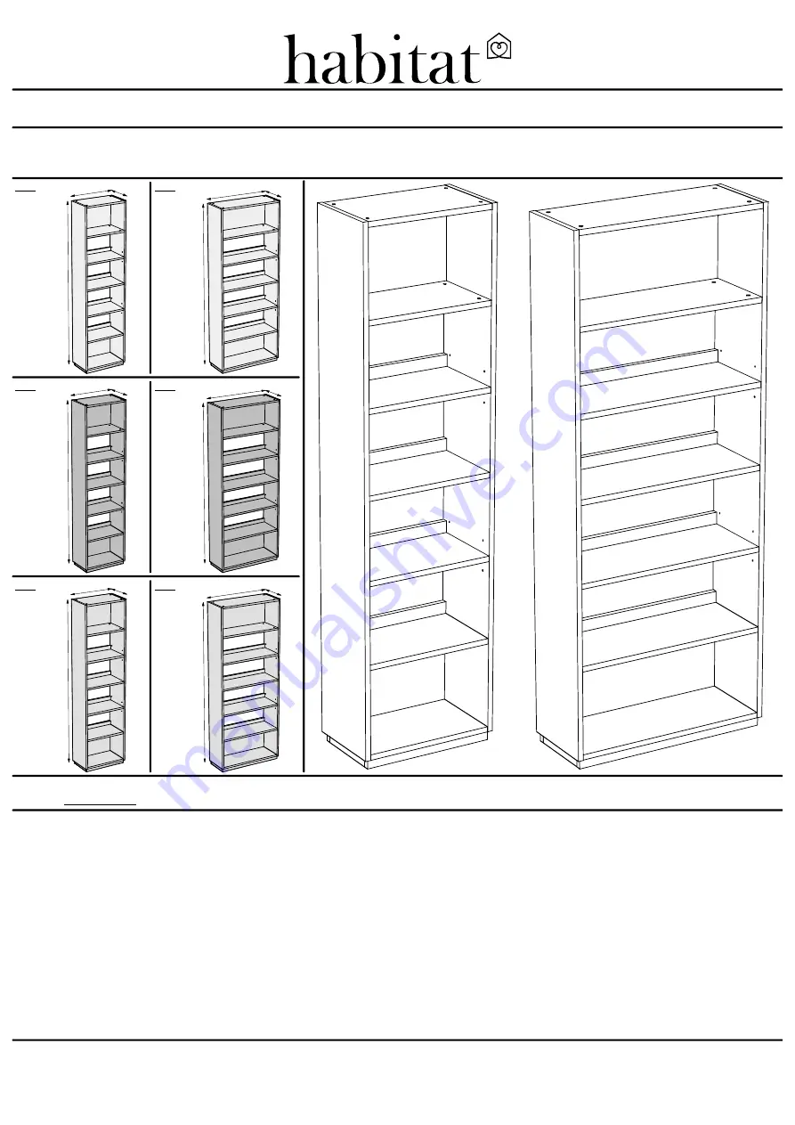 Habitat KUDA 968 090 Assembly Instructions Manual Download Page 1