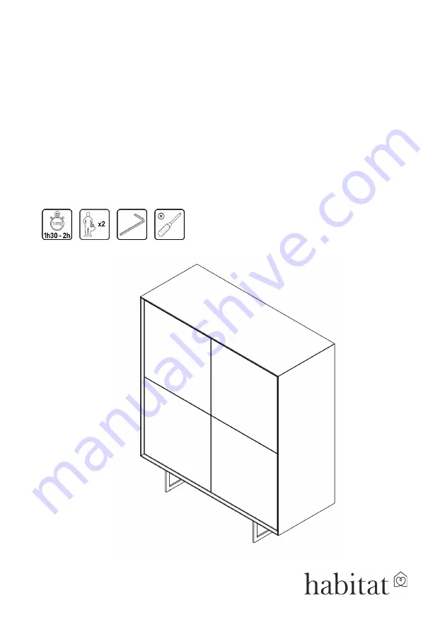 Habitat Matteo 820028 Manual Download Page 1