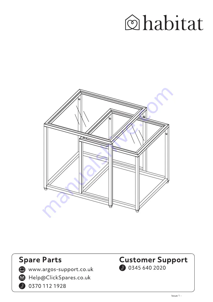 Habitat Morillo Manual Download Page 1