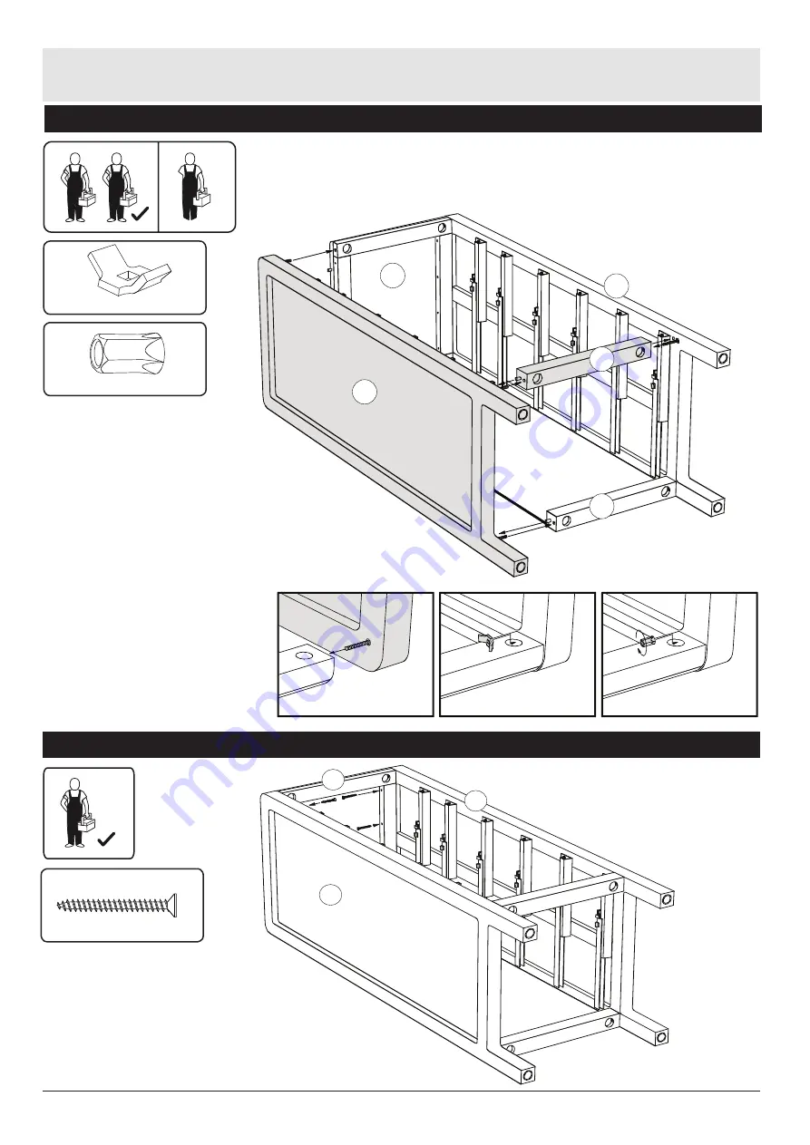 Habitat Radius Tallboy RADI-TB-AW18-A Assembly Instructions Manual Download Page 9