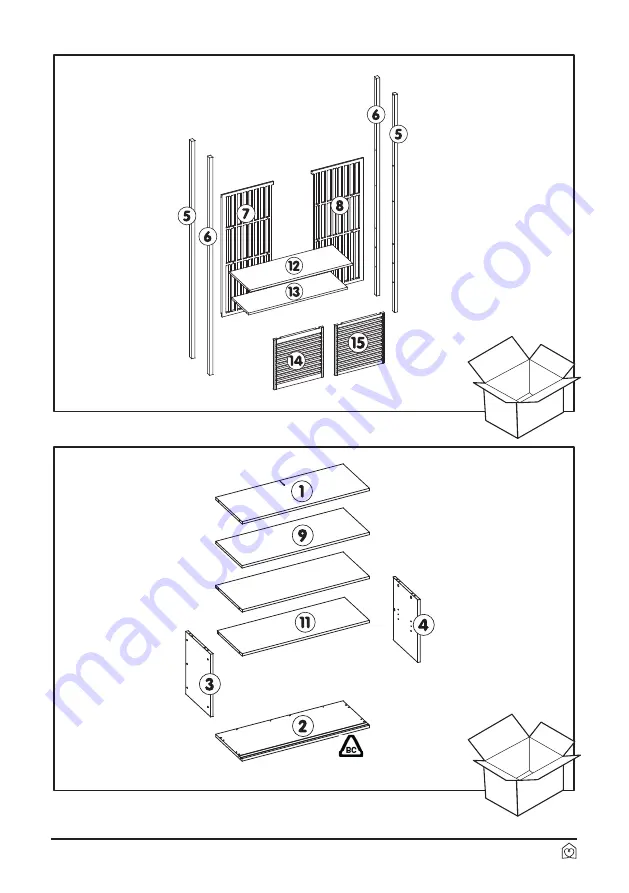 Habitat Ribi 822879 Assembly Instructions Manual Download Page 7