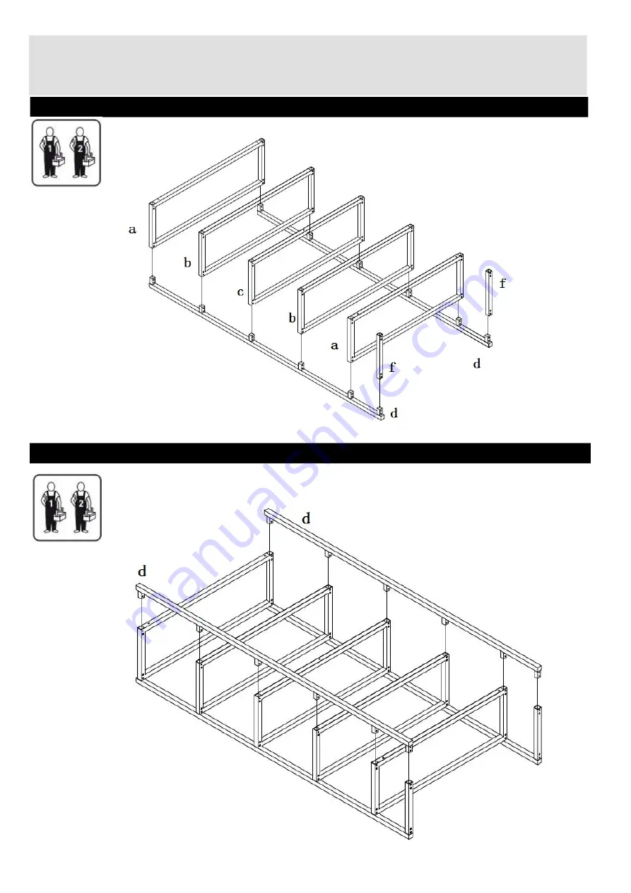 Habitat TILDA BOOKSHELF Assembly Instructions Manual Download Page 6