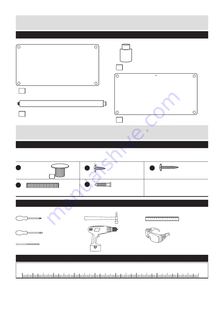 Habitat Verona 609/5095 Assembly Instructions Manual Download Page 3