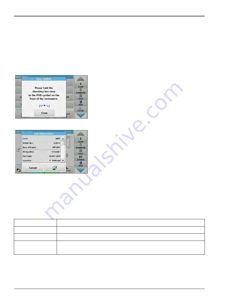 Hach DR 6000 User Manual Download Page 74