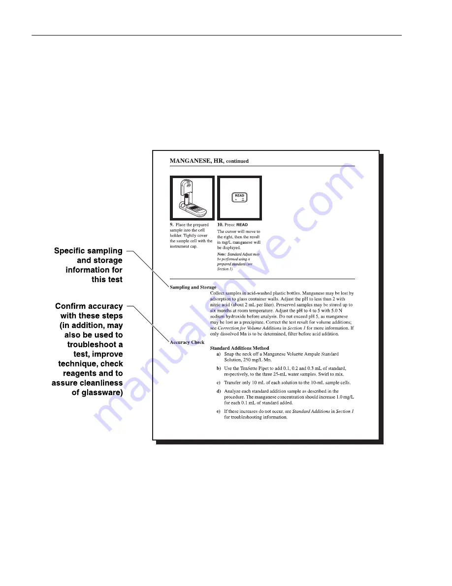 Hach DR/850 Procedures Manual Download Page 10