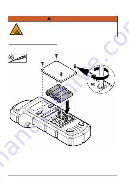 Hach DR1300 FL User Manual Download Page 10