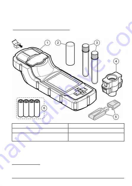 Hach DR1300 FL User Manual Download Page 61