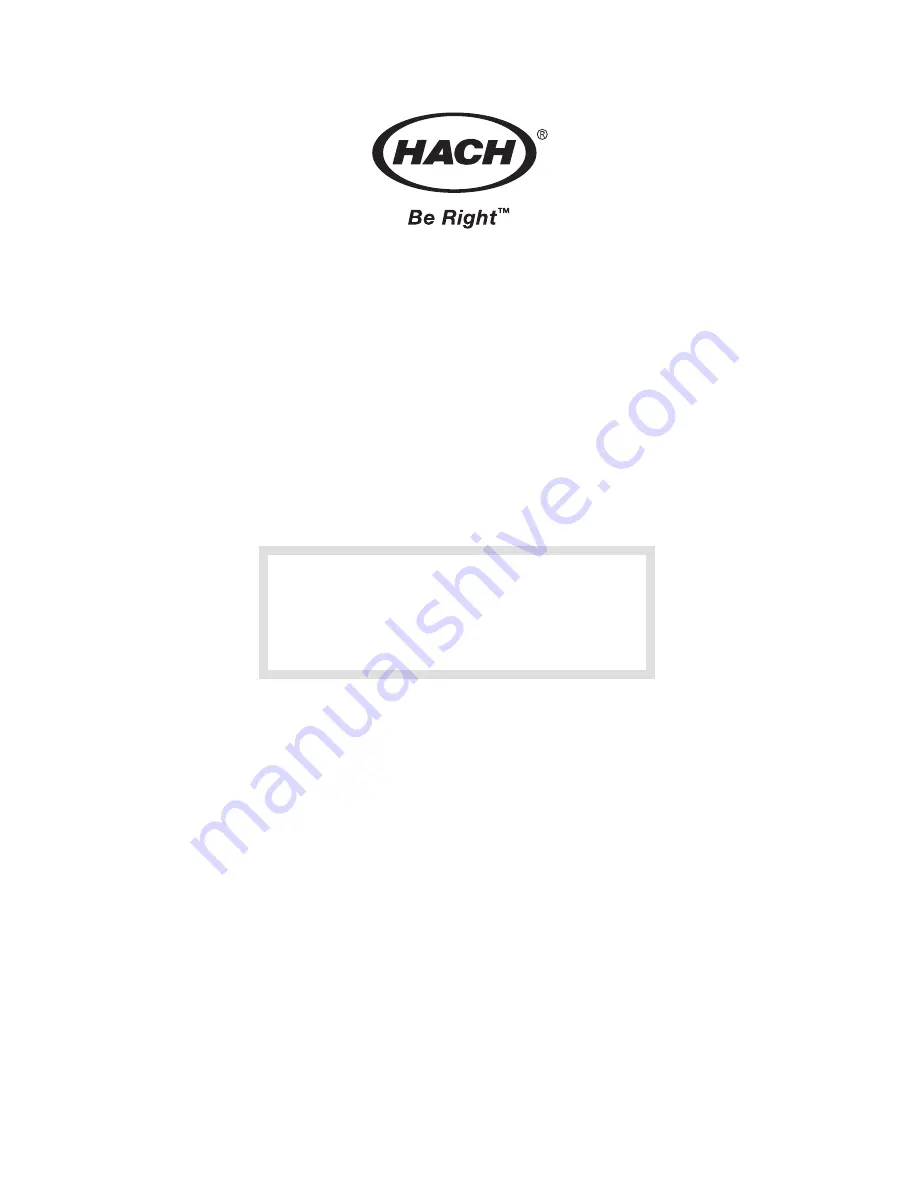 Hach DR2400 Manual Download Page 57