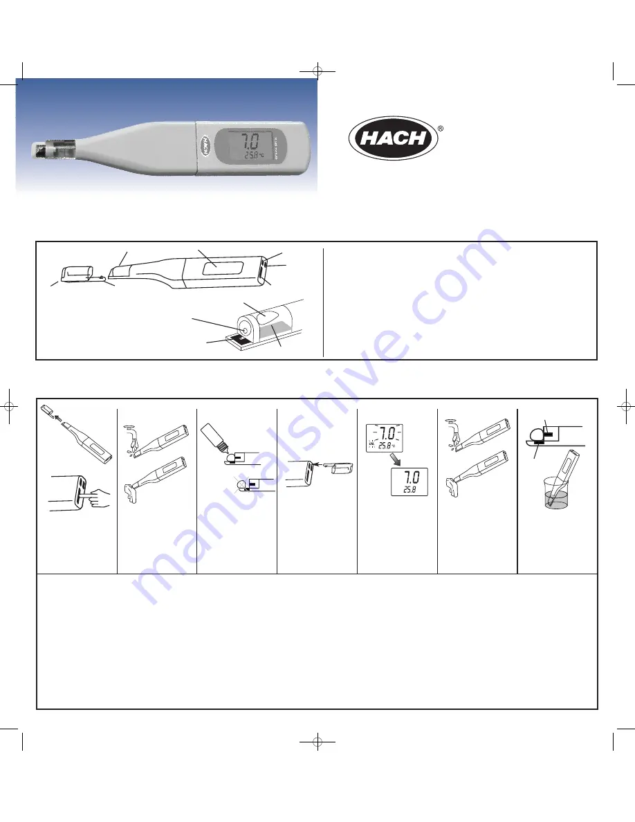 Hach H125 Operating Instructions Download Page 1