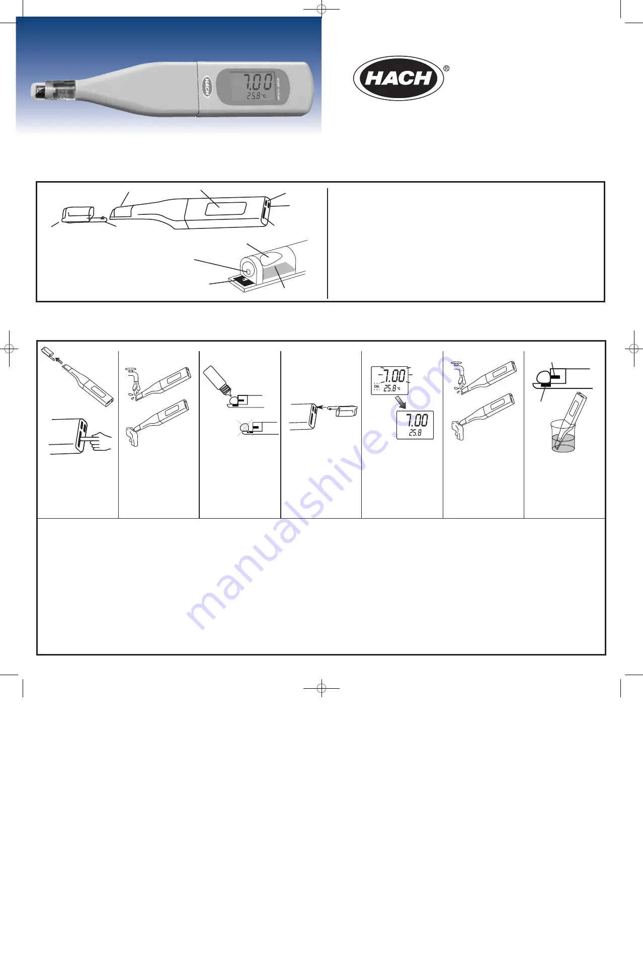 Hach H128 Operating Instructions Download Page 1