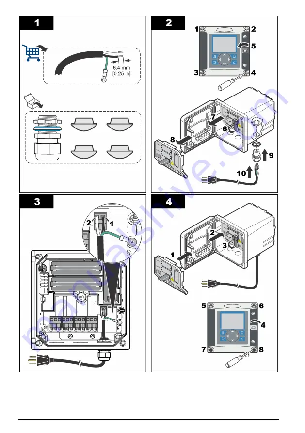 Hach Polymentron 9500 Basic User Manual Download Page 242