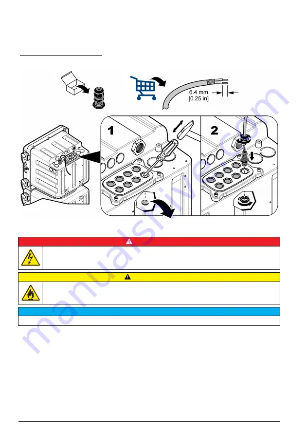 Hach Polymetron 9611sc PO4 3- Installation Manual Download Page 16