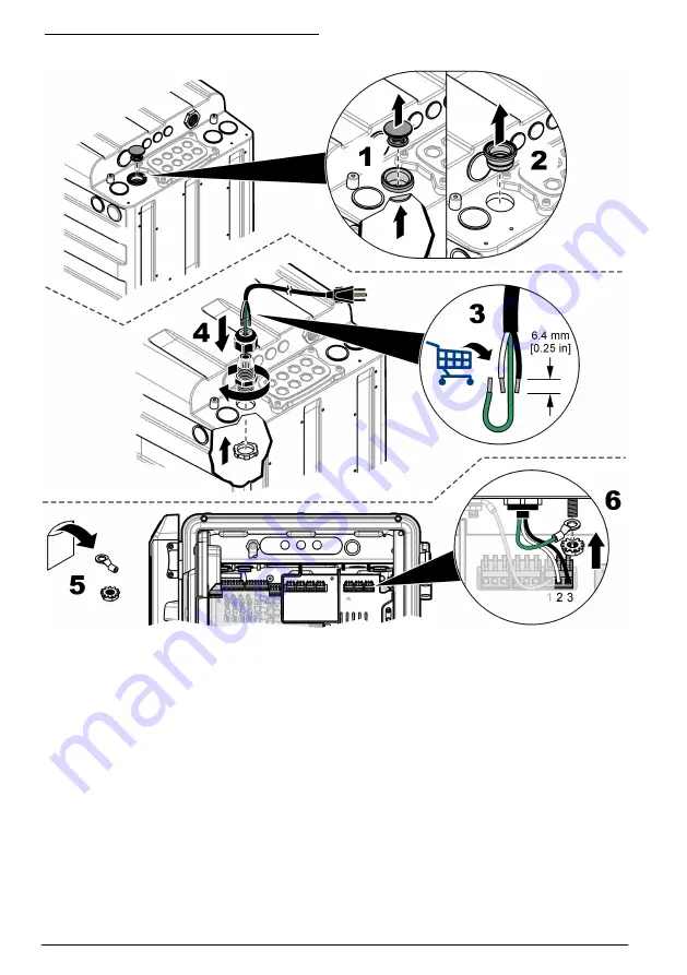 Hach Polymetron 9611sc PO4 3- Installation Manual Download Page 36