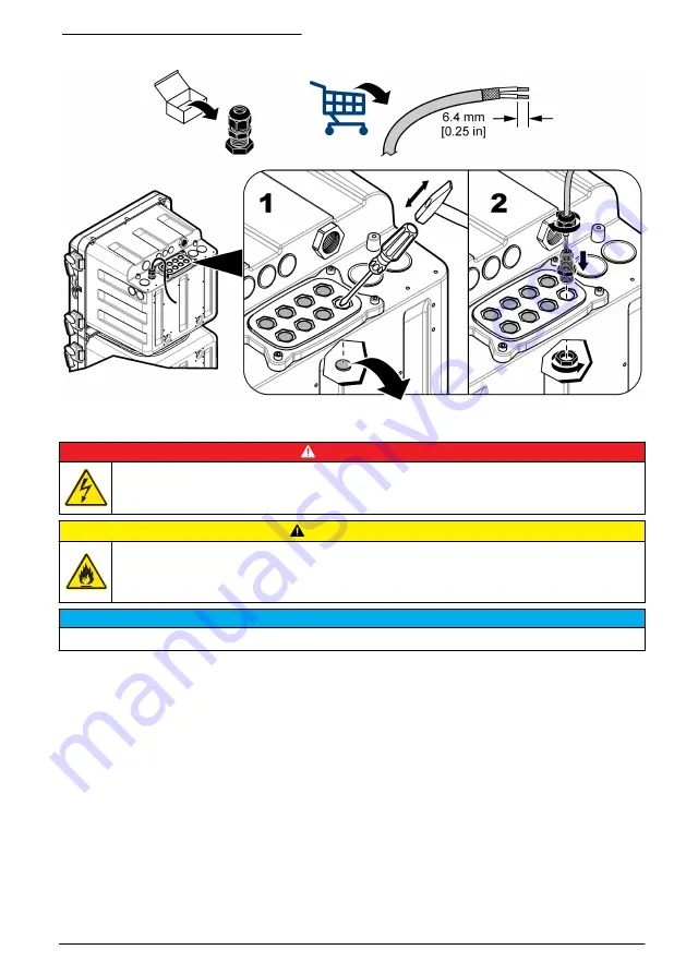 Hach Polymetron 9611sc PO4 3- Installation Manual Download Page 37