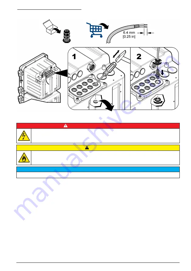 Hach Polymetron 9611sc PO4 3- Installation Manual Download Page 203