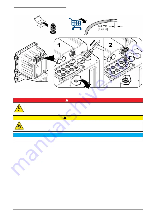 Hach Polymetron 9611sc PO4 3- Installation Manual Download Page 325