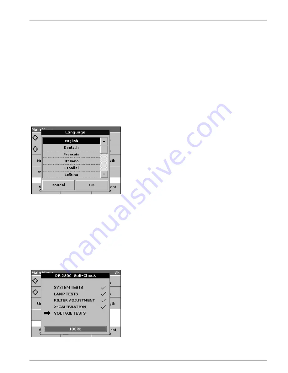 Hach Portable Spectrophotometer DR 2800 User Manual Download Page 23