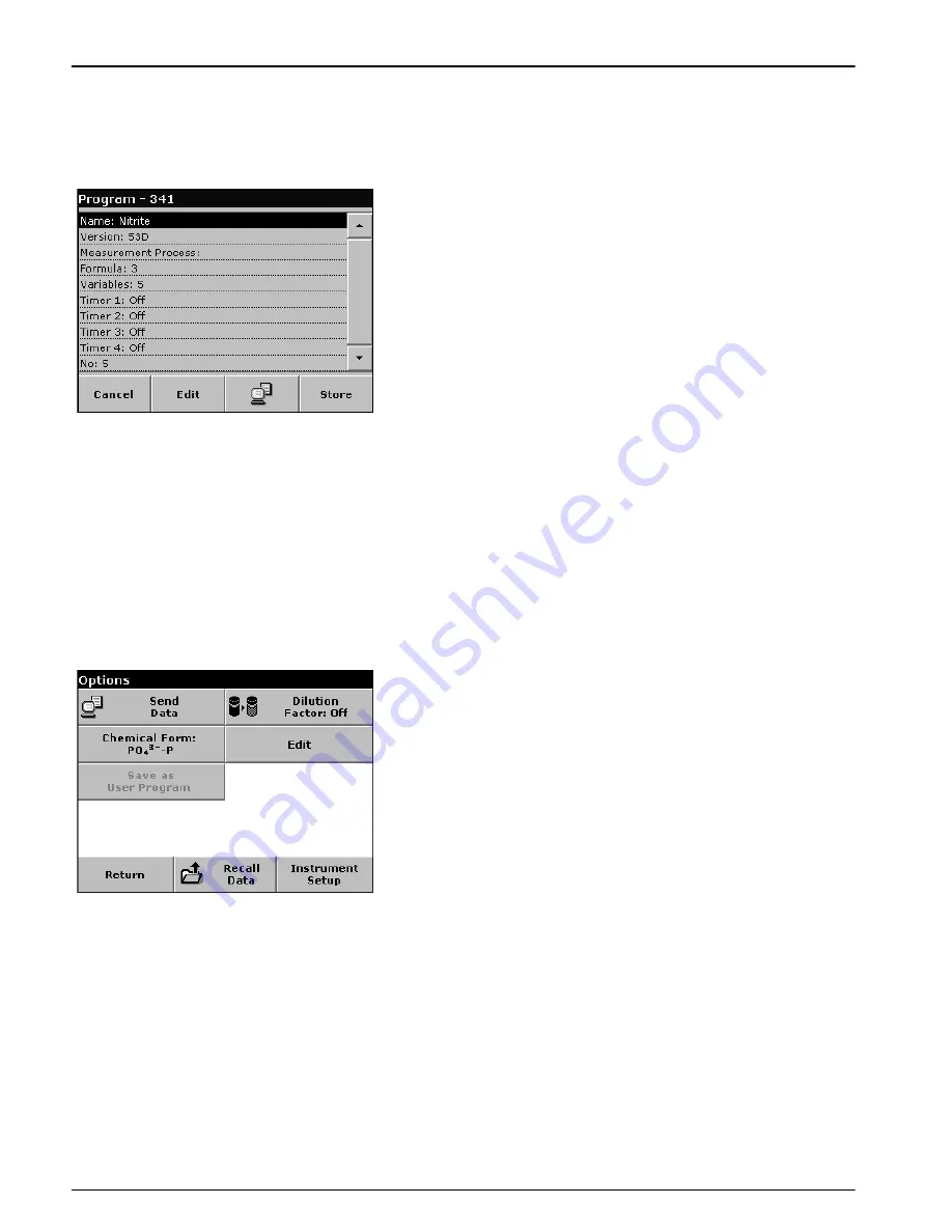 Hach Portable Spectrophotometer DR 2800 User Manual Download Page 58