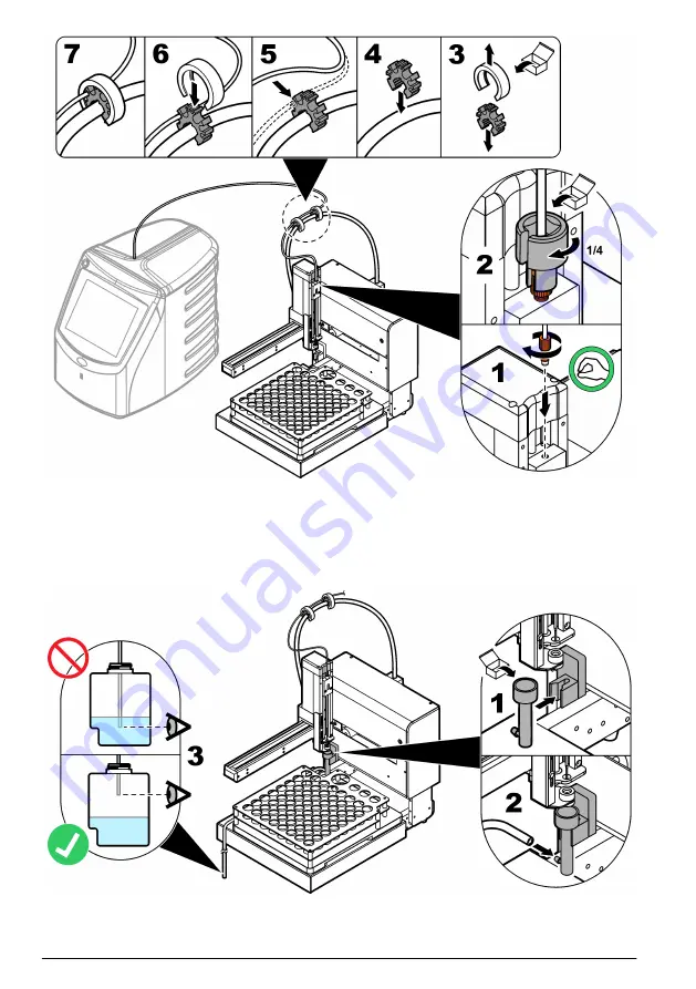 Hach QbD1200 AutoSampler Скачать руководство пользователя страница 12