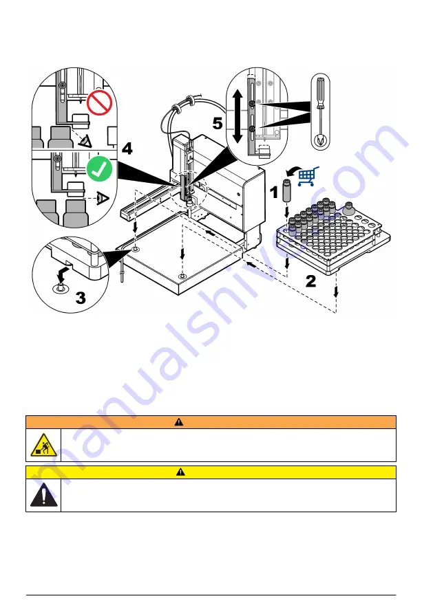 Hach QbD1200 AutoSampler Скачать руководство пользователя страница 14