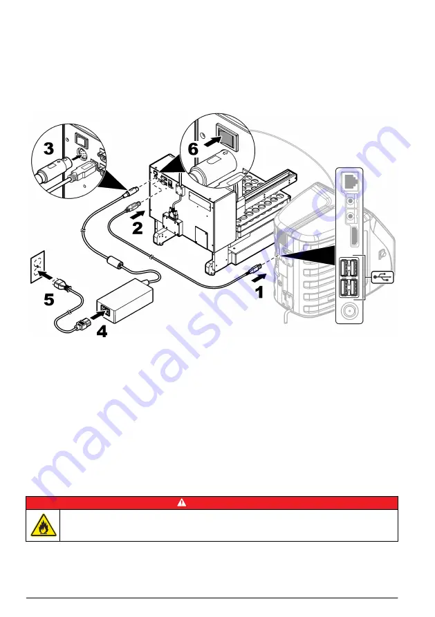 Hach QbD1200 AutoSampler Скачать руководство пользователя страница 28