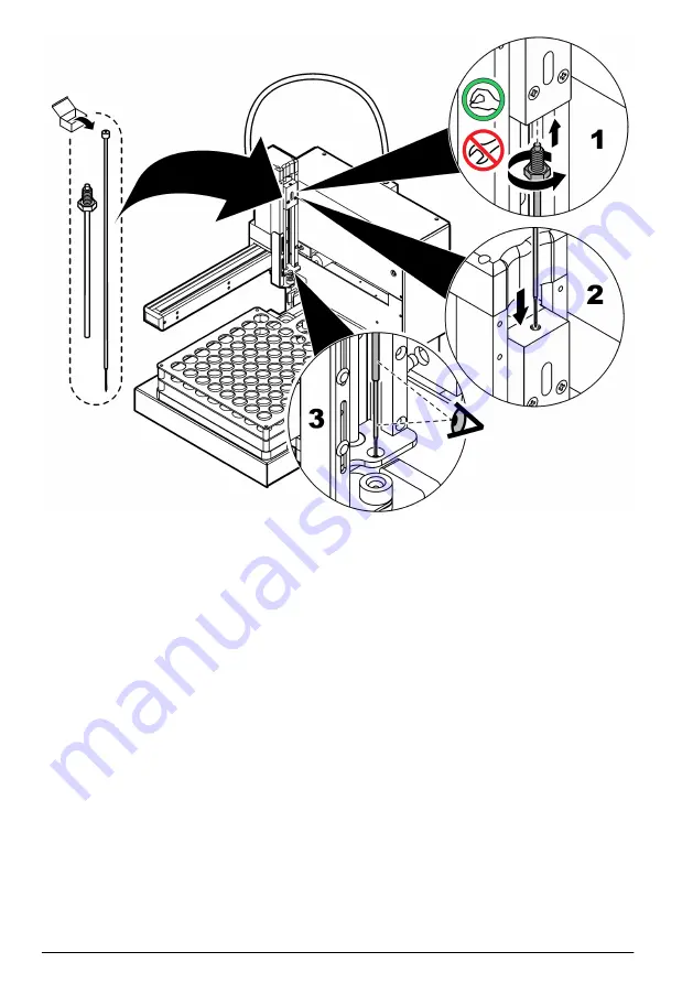 Hach QbD1200 AutoSampler Скачать руководство пользователя страница 86